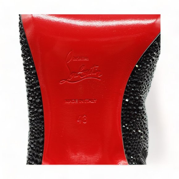 Christian Louboutin Aiglissima 80 Leather Ankle Boots - Picture 10 of 10